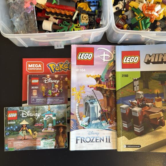 LEGO Bulk Lot Star Wars Technic Frozen Minecraft Movie 2 Sets Parts Figures - Picture 2 of 16